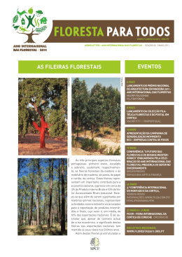 floresta para todos - Sociedade Portuguesa de Ciências Florestais