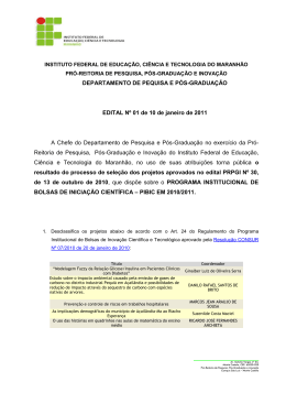 instituto federal de educa&ccedil;&atilde;o, ci&ecirc;ncia e tecnologia do - prpgi