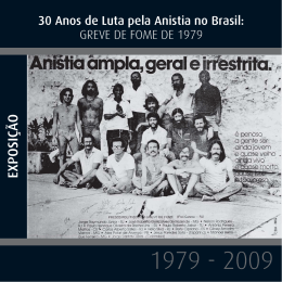 30 Anos de Luta pela Anistia no Brasil
