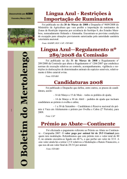 Fevereiro/Mar&ccedil;o 2008