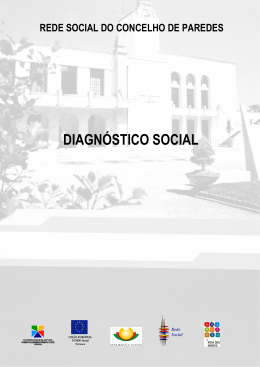 DIAGNÓSTICO SOCIAL - Câmara Municipal de Paredes