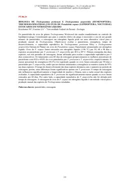 PT.06.24 BIOLOGIA DE Trichogramma pretiosum E Trichogramma