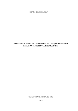 Documento na &iacute;ntegra - Nescon - Universidade Federal de Minas