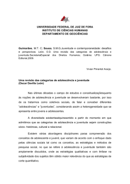 Sousa, SM - Universidade Federal de Juiz de Fora