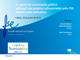 Entidade Adjudicante