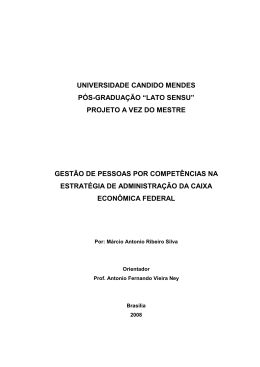 Exemplo de Monografia - AVM Faculdade Integrada