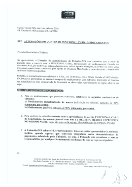 Campo Grande MS, em 15 de julho de 2014. Of