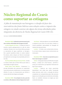 Núcleo Regional do Ceará - Comitê Brasileiro de Barragens