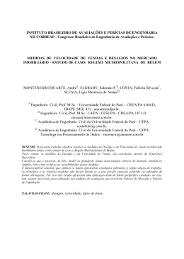INSTITUTO BRASILEIRO DE AVALIA&Ccedil;&Otilde;ES E