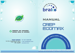 Manual de Instalação e Manutenção CREP E ECOMAX.cdr