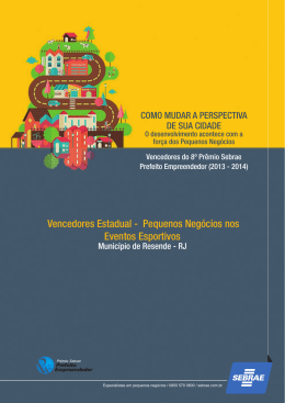 Vencedor Estadua Munic&iacute;pio de Resende_RJ.indd