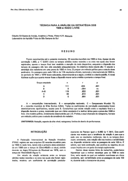 TÉCNICA PARA A ANÁLISE DA ESTRATÉGIA DOS 1500