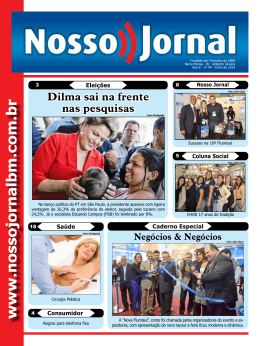 acesse: www.nossojornalbm.com.br