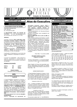 Atos do Executivo