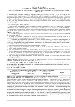 EDITAL N&ordm; 05_2015.2 - Comperve