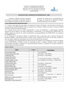 Abertura - CESPE / UnB - Universidade de Bras&iacute;lia