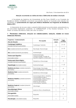 Edital Residência Médica em Medicina do Sono FMUSP - aborl-ccf
