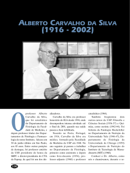 Alberto Carvalho da Silva (1916 - 2002) - Debate sobre