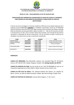 edital n&ordm; 032/2015