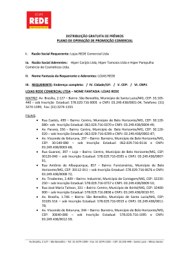 DISTRIBUI&Ccedil;&Atilde;O GRATUITA DE PR&Ecirc;MIOS PLANO DE