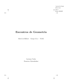 Encontros de Geometria