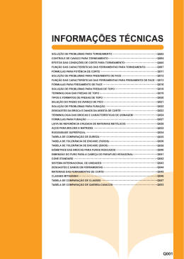 informações técnicas