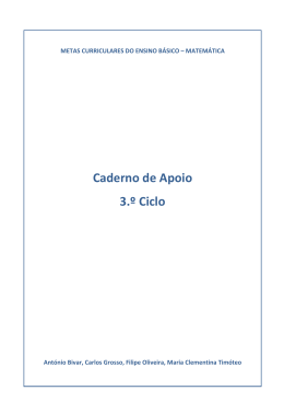 Caderno de Apoio 3.º Ciclo - Direção