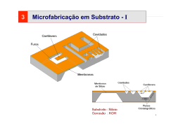 Microfabricação em Substrato