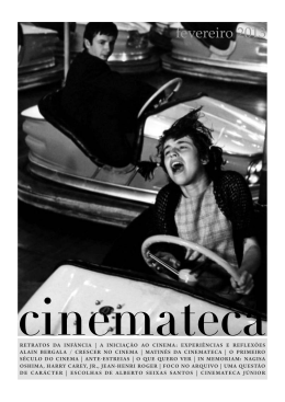 fevereiro 2013 - Cinemateca Portuguesa