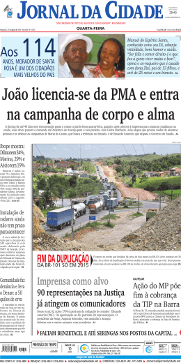 Aos 114 - Jornal da Cidade