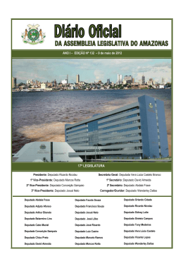 Edição 132 - Assembleia Legislativa do Estado do Amazonas © 2015