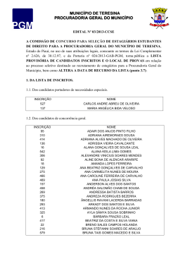 EDITAL N&ordm; 03.2013 selecao.estagio.pgm