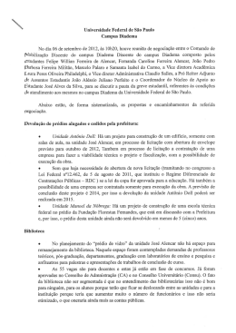 Documento final sobre a Negociação