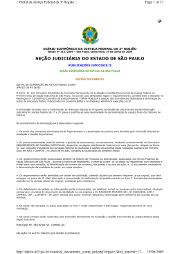 EDITAL n&ordm; 002/2009