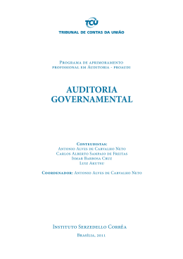 curso Auditoria Governamental