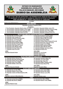 Di&aacute;rio n&ordm; TAR 11/02/2015 - Assembleia Legislativa do Estado do