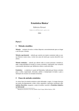 Estat&iacute;stica B&aacute;sica&lowast;