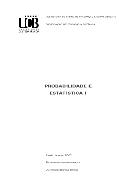 Probabilidade e Estat&iacute;stica I.p65