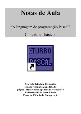 Programa&ccedil;&atilde;o I