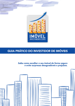 Guia Pr&aacute;tico do Investidor de Im&oacute;veis
