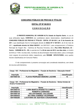 Edital CP n&deg; 90/2015