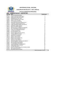 ANIL - ADMINISTRACAO - VESPERTINO