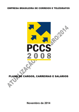 PCCS 2008 - Correios