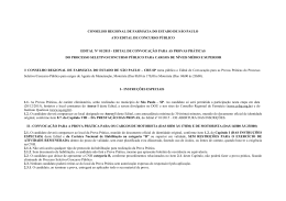 11.12.2015 - Edital de Convoca&ccedil;&atilde;o para as