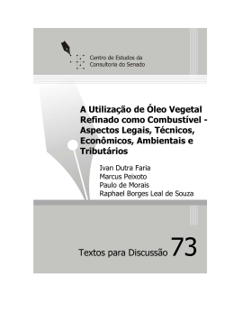 Estudo Completo do Biodiesel