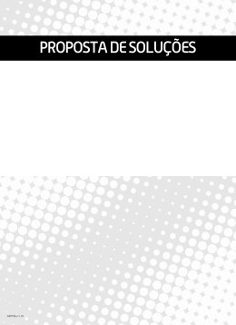 PROPOSTA DE SOLU&Ccedil;&Otilde;ES