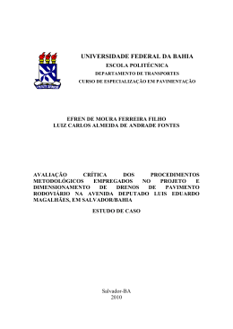 UNIVERSIDADE FEDERAL DA BAHIA