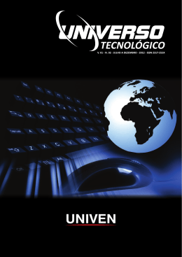 Edi&ccedil;&atilde;o 02 Universo Tecnol&oacute;gico Julho a Dezembro de 2012