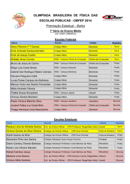 Premia&ccedil;&atilde;o Estadual