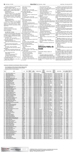 Defensoria P&uacute;blica do Estado